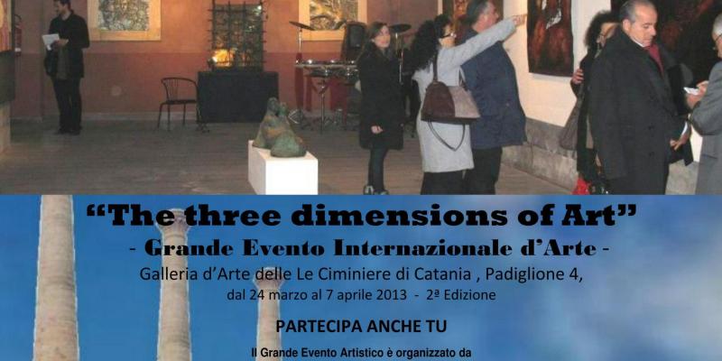 THE THREE DIMENSIONS OF ART 2013