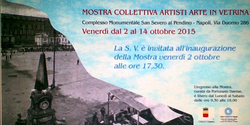 MOSTRA COLLETTIVA ARTISTI ARTE IN VETRINA