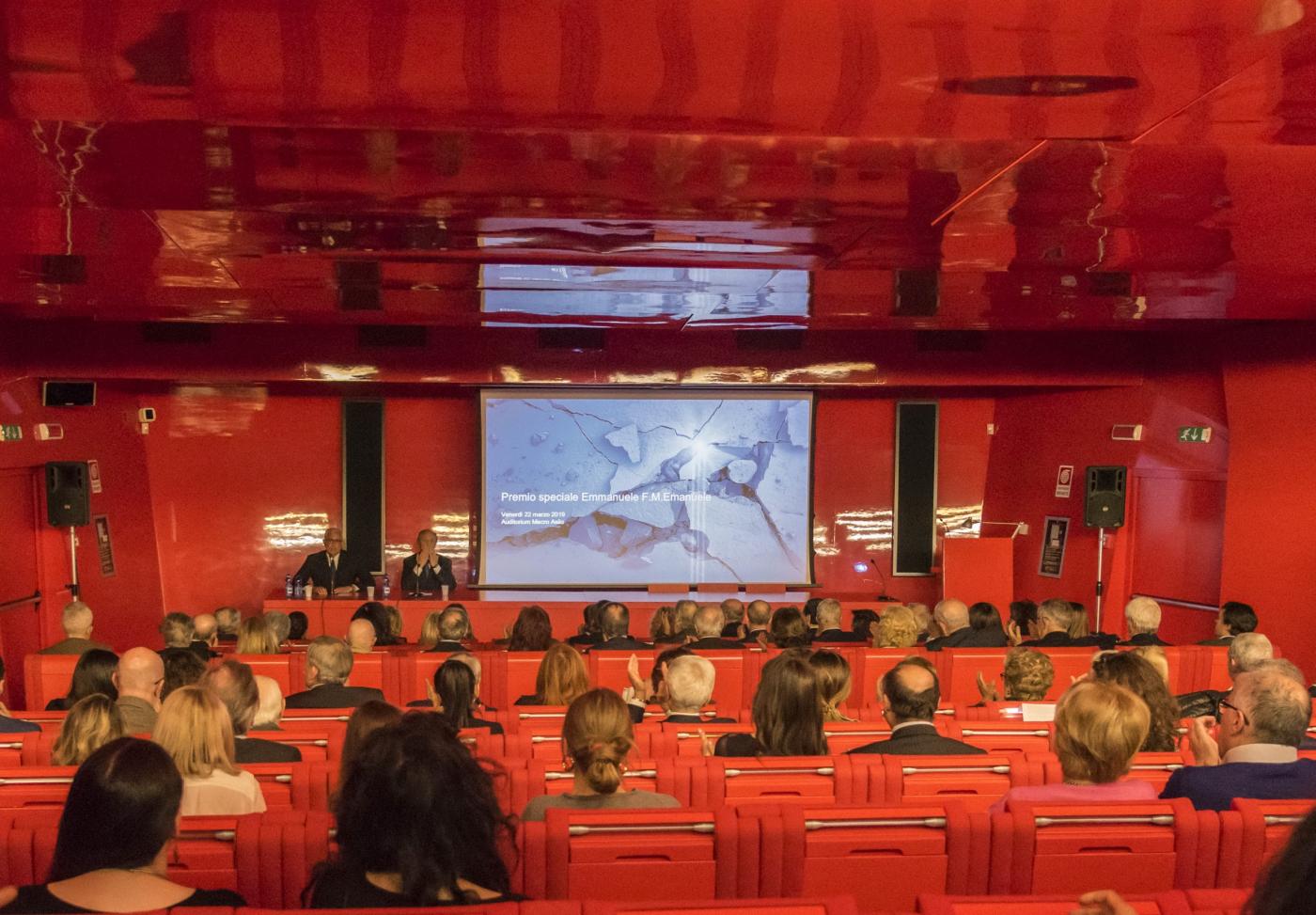 The presentation of the EMMANUELE EMANUELE prize at Rome's MACRO Museum