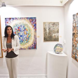 Inaugurazione mostra MESSAGGI VISIVI allo SPAZIO D'ARTE14 di MODENA