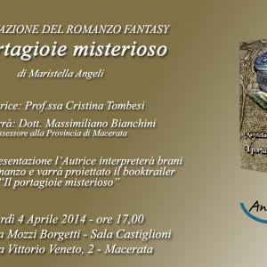 Presentazione: “Il portagioie misterioso” di Maristella Angeli