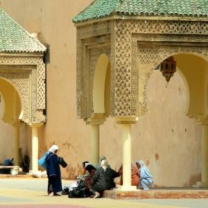 Morocco, red clay, ocher, yellow