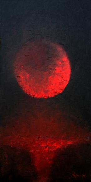 Grande luna rossa