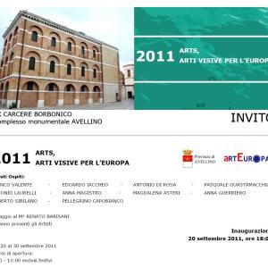 2011 ARTS, ARTI VISIVE PER L’EUROPA