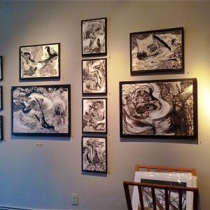 Carla Strozzieri is participating in the group art show "variations" at the Gallery Eva, in Calicoon, NY. 