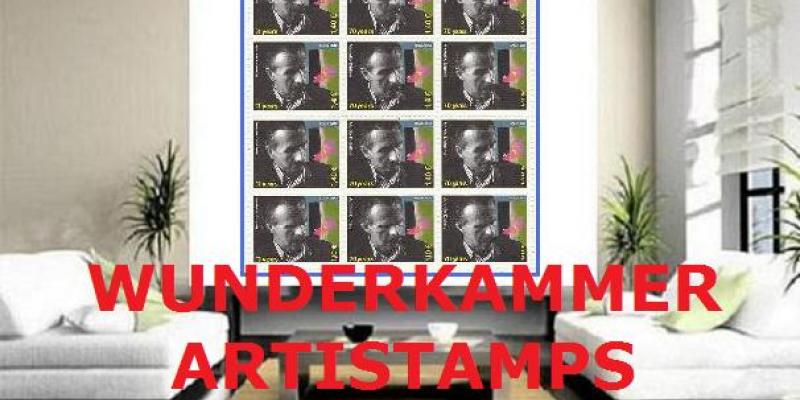 “Wunderkammer Artistamps And Cabinet Of Curiosities”