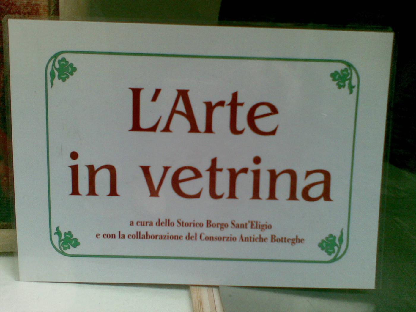 L'Arte in Vetrina