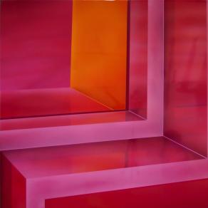 Untitled, Magenta / Orange