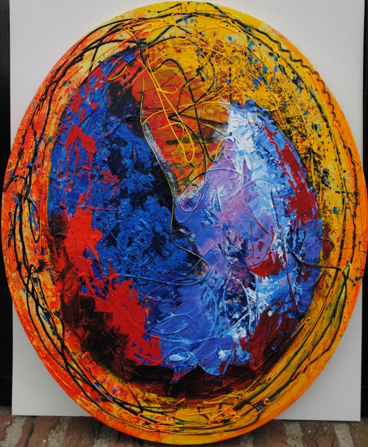 2012 Oval Abstract 5