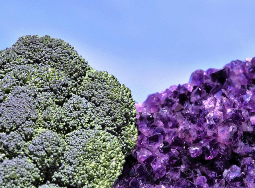 Broccoli/Amethyst