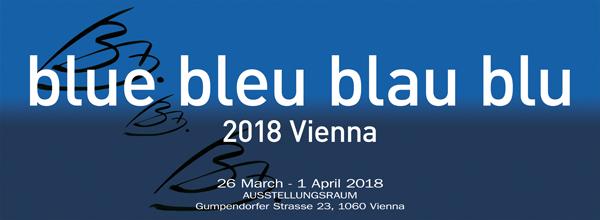 Blue bleu blau blu 2018 Vienna