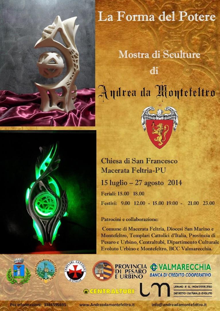 La Forma del Potere - Andrea da Montefeltro lo scultore della Fede