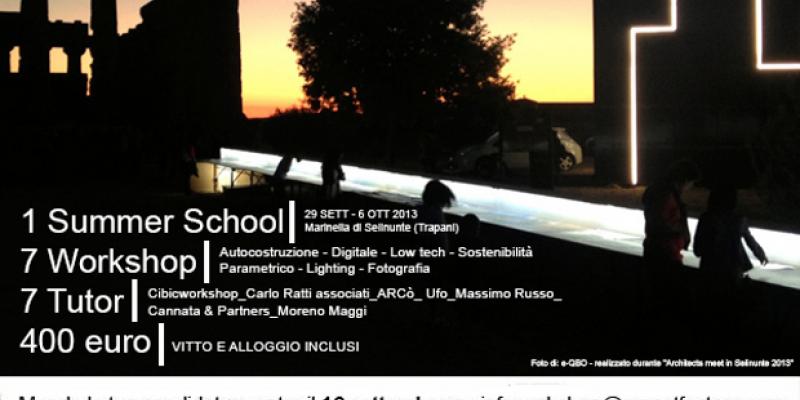 Selinunte Summer School - Architettura 2.0