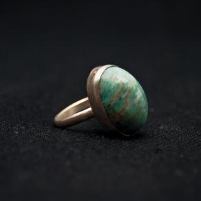 Light Blue Stone Ring