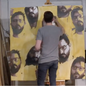 A Range Of Mostly The Same Emotions In A Yellow Hood Time Lapse