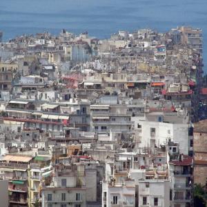 Greece. Thessaloniki. On the Egnatia road yet everything flows from thousands