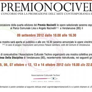 Premio Nocivelli - Concorso per la promozione dell'arte contemporanea in Italia Parco Nocivelli, Verolanuova