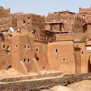 Morocco, red clay, ocher, yellow