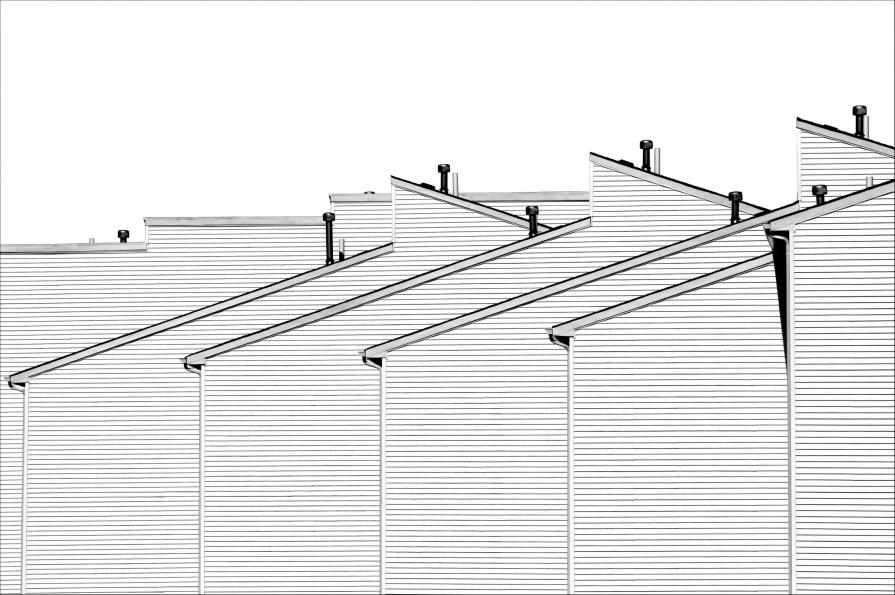 Untitled (Aluminum Siding),Staten Island, NY 2010