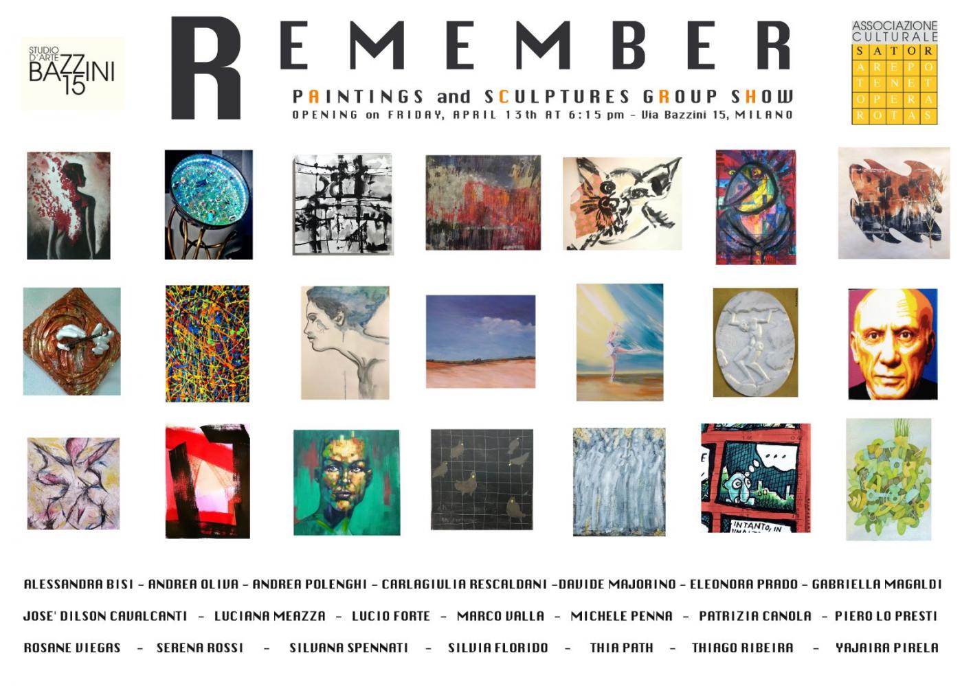 REMEMBER - Paintings and Sculptures Group Show