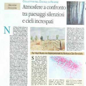 ATMOSFERE A CONFRONTO mostra sul paesaggio a Revere