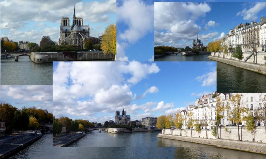 Ciel nuageux sur Notre Dame de Paris