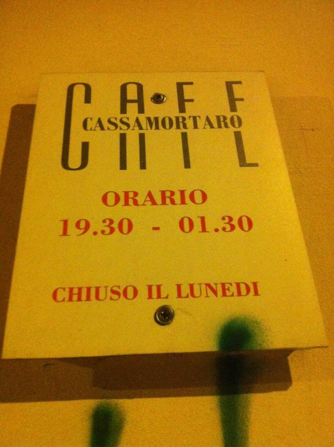 ultimo cafe'