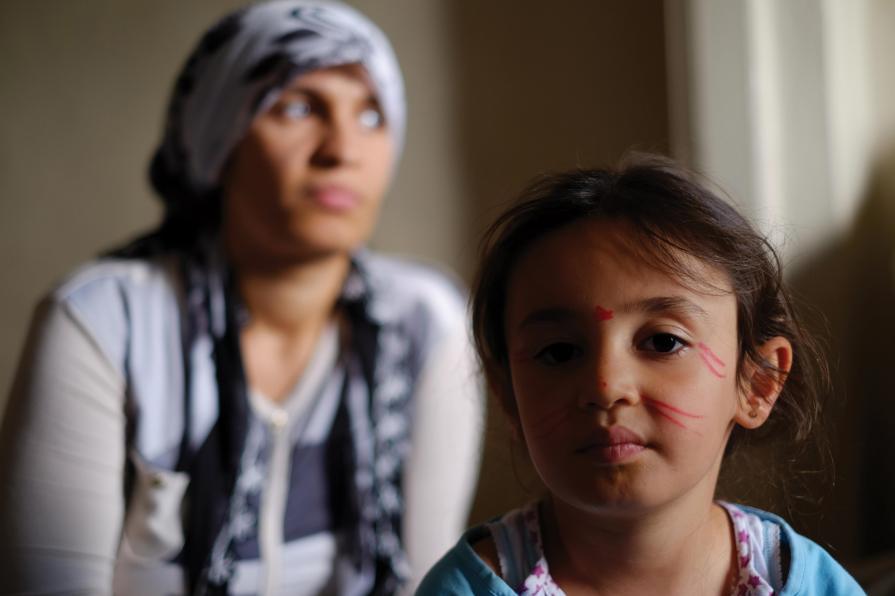 Kurdish Child at Home