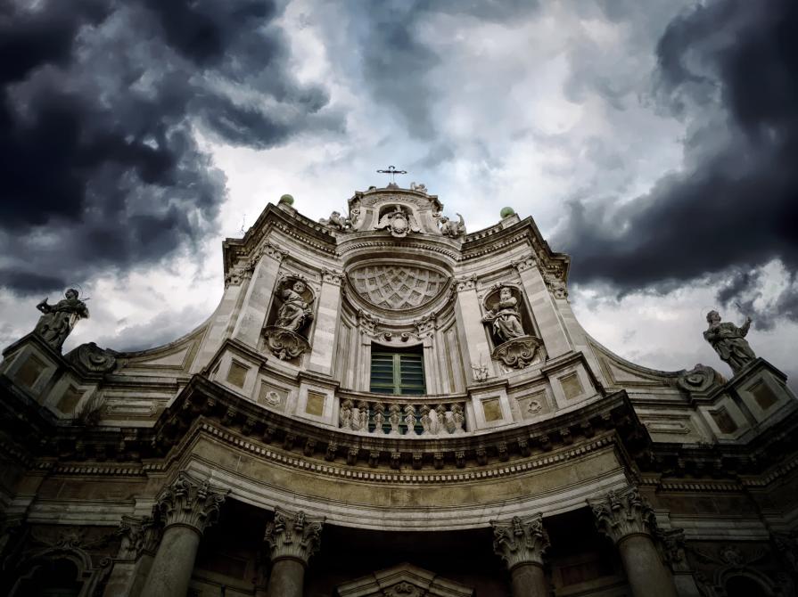 Baroque Art "Basilica Collegiata" Catania