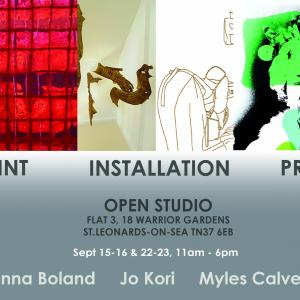 Open Studio: Paint Installation Print