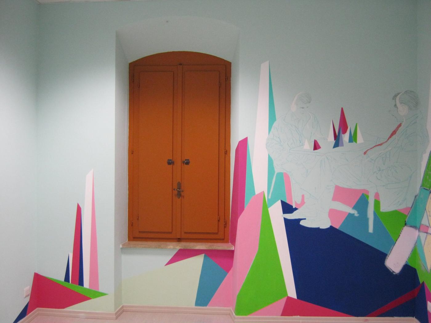 ALTERAZIONI / WALL PAINTING DOUBLE BALANCE