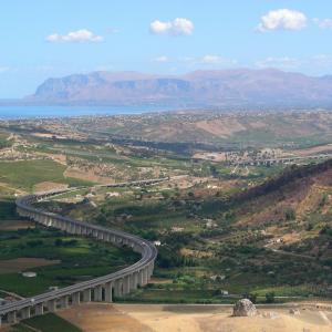 Italy. Sicily, Trapani blue salt