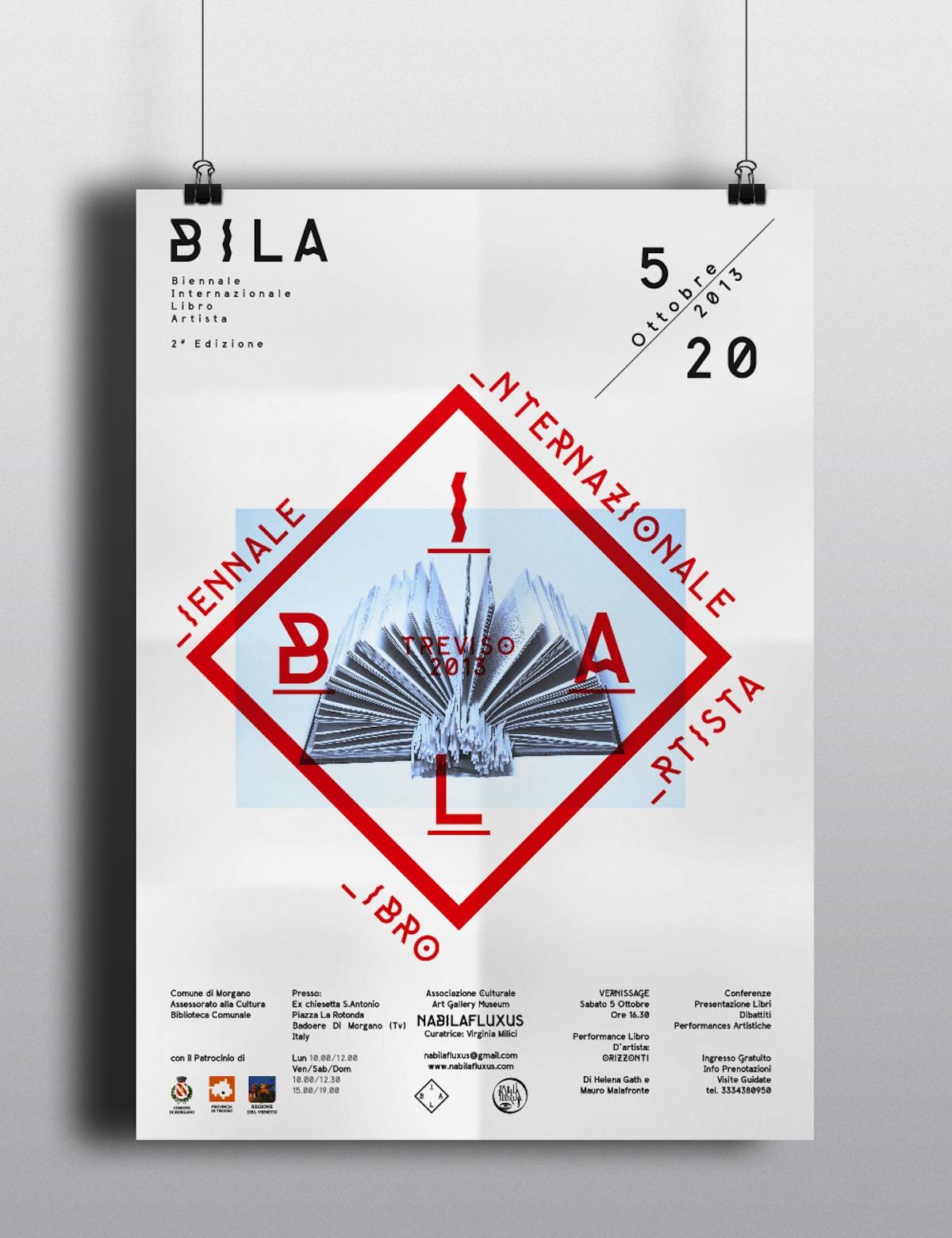 B.I.L.A. 2° Biennale Internazionale Libro d'Artista Treviso (Veneto)