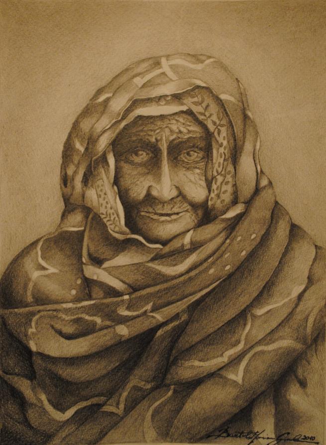 vecchia donna tuareg