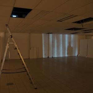 Video - RAW material - video Installation /part of installation, (project Bypass)