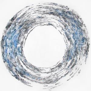 Dying Blue Enso Membrane 