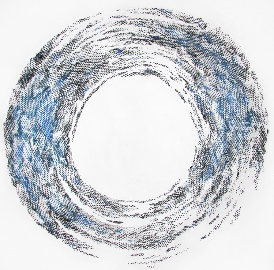 Dying Blue Enso Membrane 