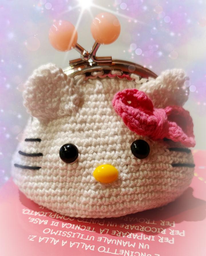 Il mio primo clic clac hello Kitty handame firmato Tanya Creazione ♥️♥️♥️