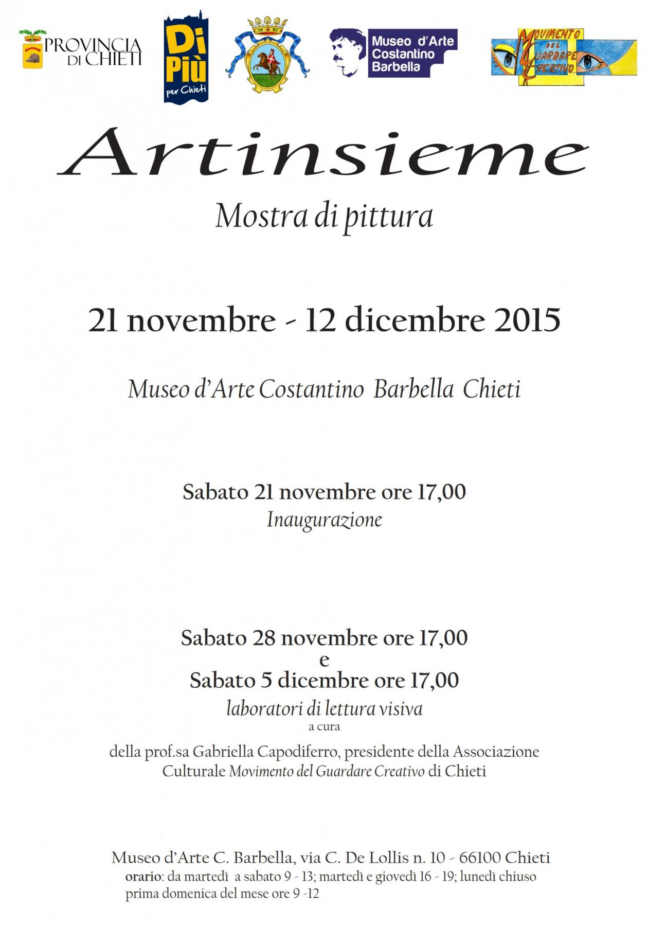 Mostra di pittura  “Artinsieme”