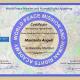 Maristella Angeli receives the certificate of Honorary Appointment "World Peace Mission ad Human Rights Academy"