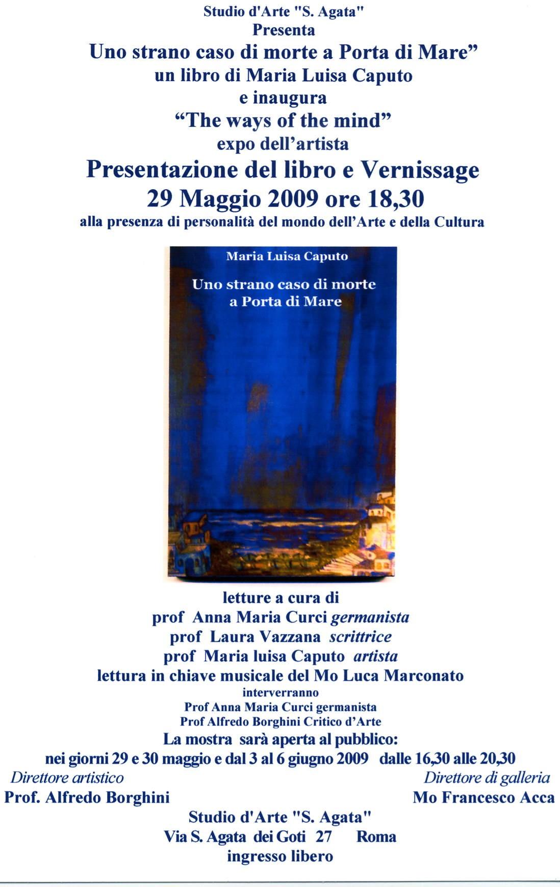 presentazione e vernissage