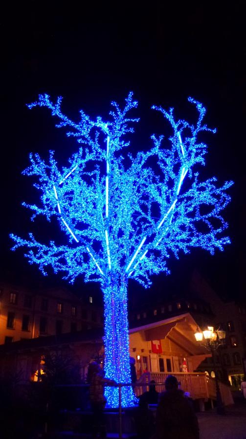 L'arbre bleu