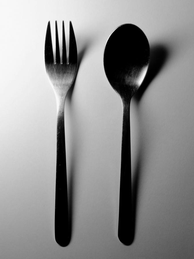 Fork and spoon