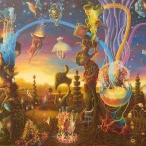 "Dawn in the Garden of Creation"