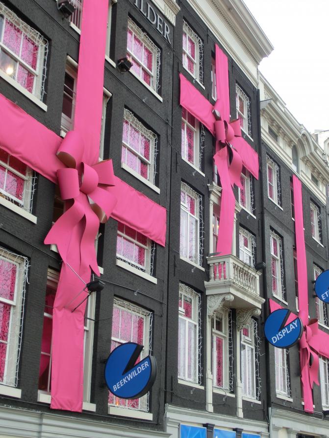 Amsterdam :decorazioni natalizie