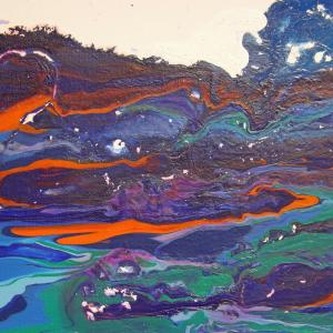 Psychedelic Shoreline - Close Up 2