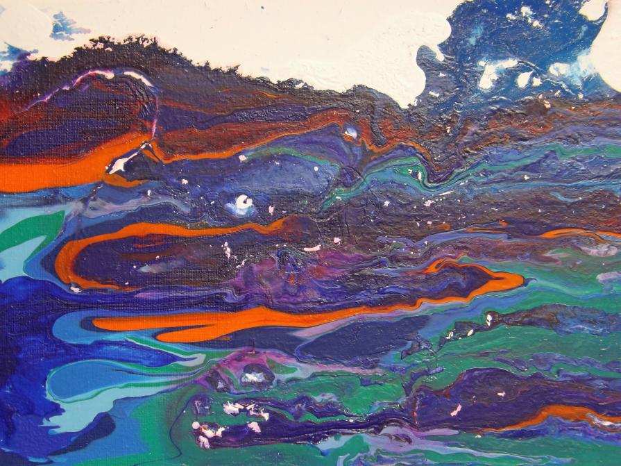 Psychedelic Shoreline - Close Up 2