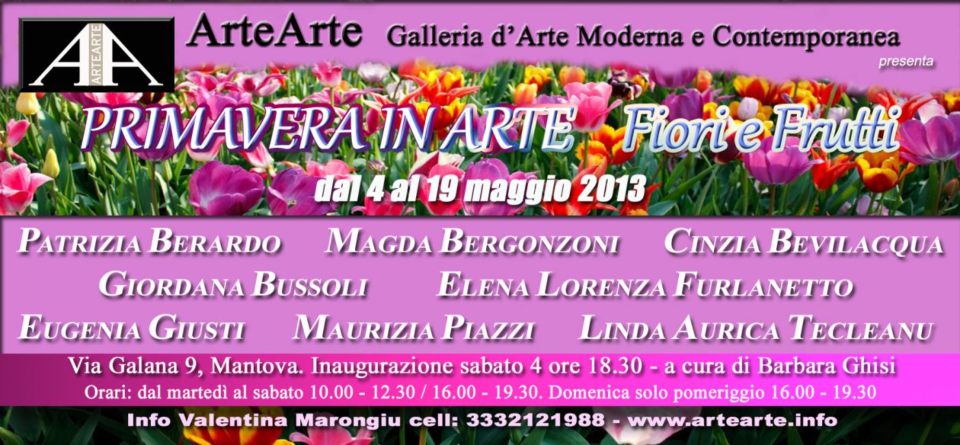 Primavera in Arte:Fiori e frutti