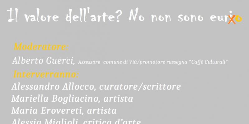 Il valore dell'Arte? No non sono Euro