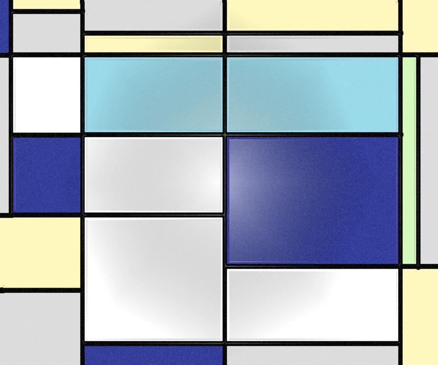 Mondrian window light